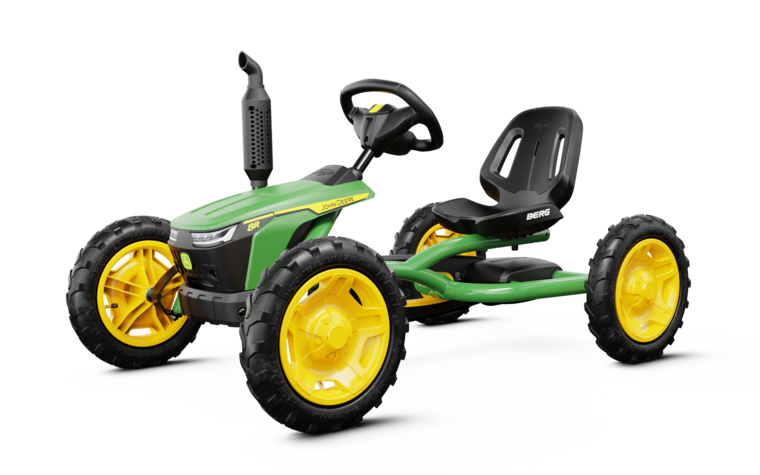 BERG skelter Buddy John Deere groen/geel