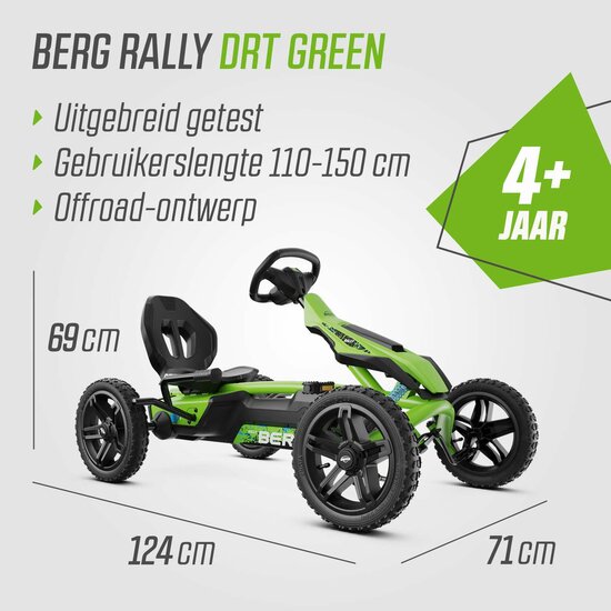 Skelter BERG Rally DRT Groen
