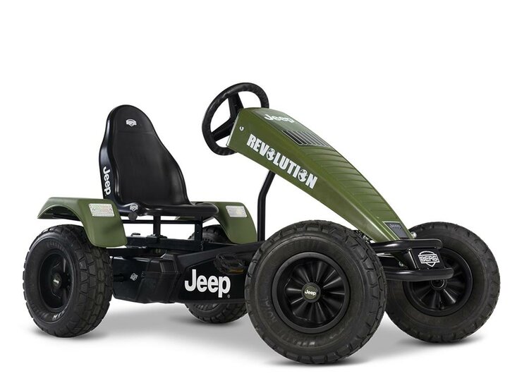 BERG XXL skelter Jeep Revolution 5+ jaar BFR-systeem groen