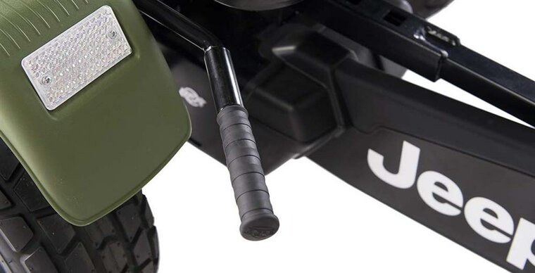Skelter met BFR-systeem en XXL frame BERG Jeep Revolution XL groen