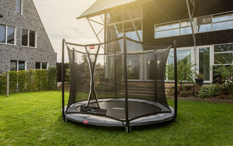 BERG Favorit InGround 200 Grey + Safety Net Comfort