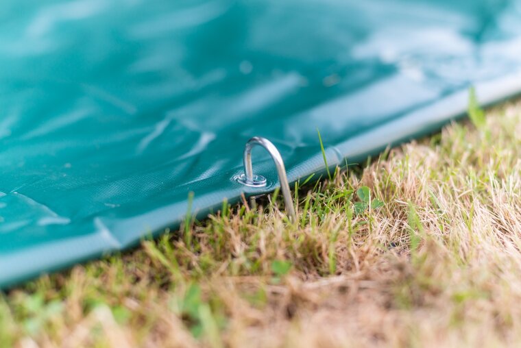 Afdekhoes voor trampoline FlatLevel 520x305 (352) | Green
