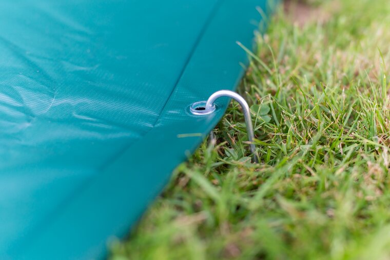 Afdekhoes voor trampoline FlatLevel 520x305 (352) | Green