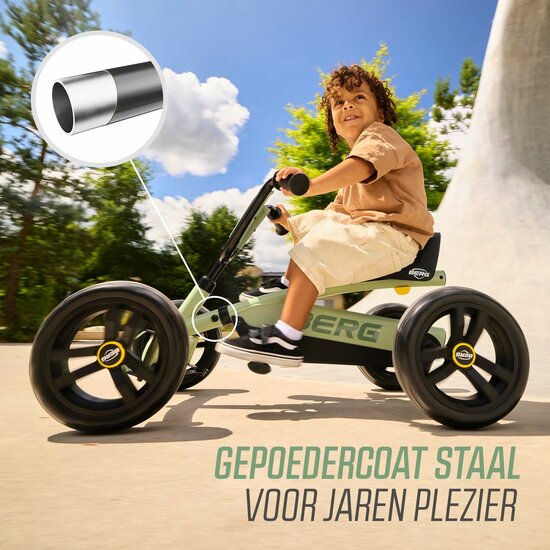 Skelter BERG Buzzy Green 4 wielen - 2 tot 5 jaar (80-120cm)