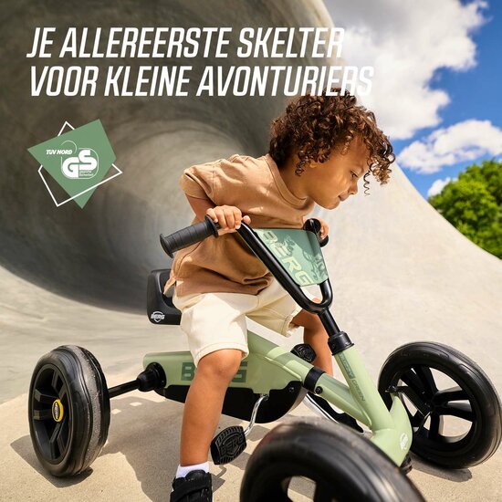 Skelter BERG Buzzy Green 4 wielen - 2 tot 5 jaar (80-120cm)