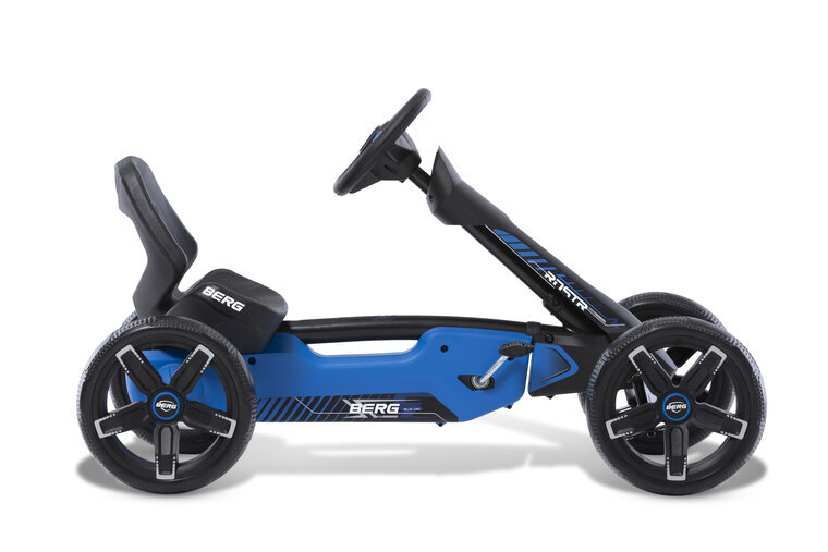 Berg Reppy Roadster skelter blauw/zwart - licht en compact