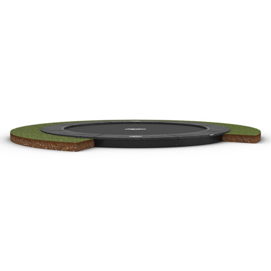 Ingraaf FlatGround trampoline 330 cm met AirFlow springdoek - BERG Champion