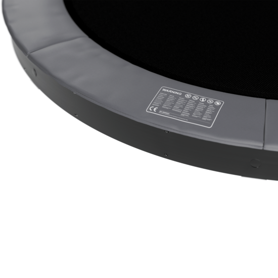Trampoline Rand FlatLevel &Oslash;245 Grijs | Avyna