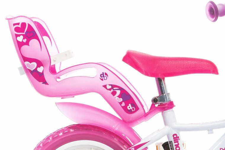 Dino Bikes kinderfiets 12 inch Serie 24 LH met zijwieltjes