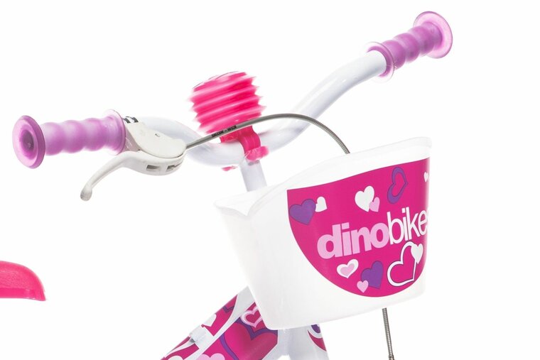 Dino Bikes kinderfiets 12 inch Serie 24 LH met zijwieltjes