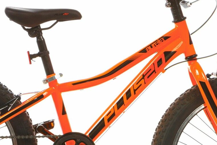 20 inch kinderfiets Dino Bikes oranje jongens mountainbike stijl