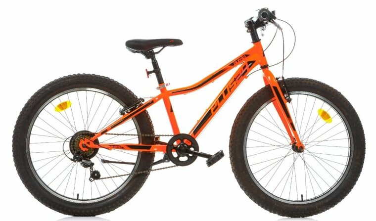 24 inch kinderfiets Dino Bikes Boy Plus oranje