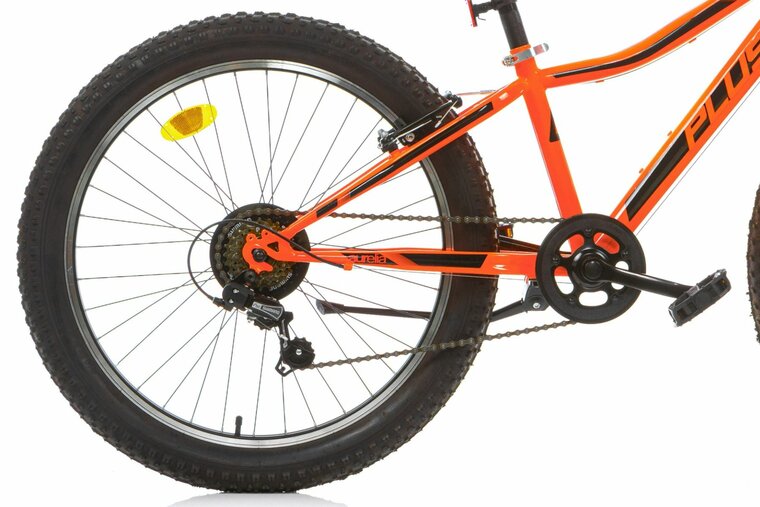 24 inch kinderfiets Dino Bikes Boy Plus oranje