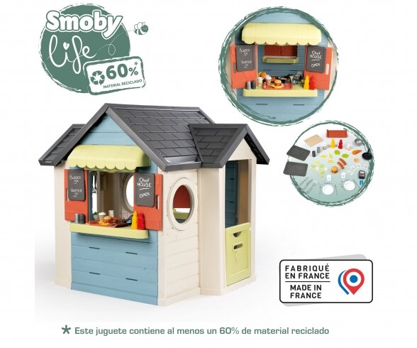 Smoby S.life Chef House Speelhuis