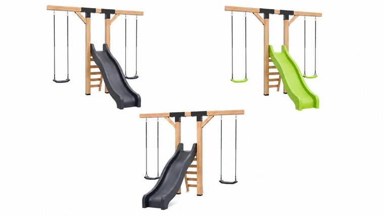 Houten schommel Douglas | Rakker Antraciet