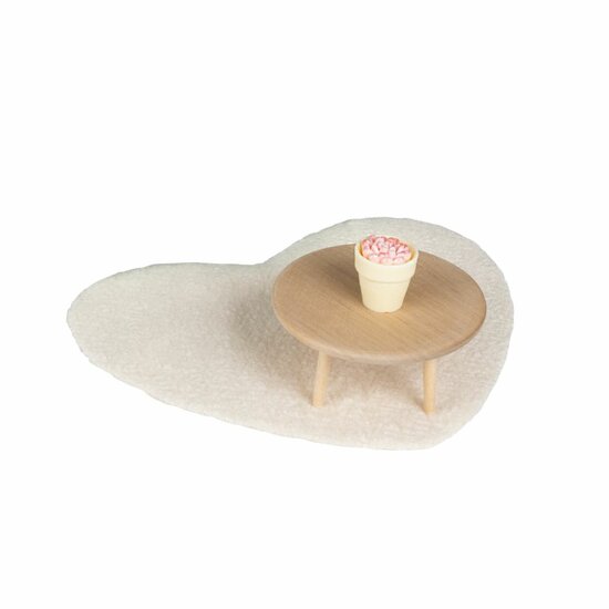 Lundby poppenhuis bank mintgroen met salontafel en accessoires