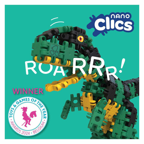 Nano Clics - Creative Builders, 500dlg.