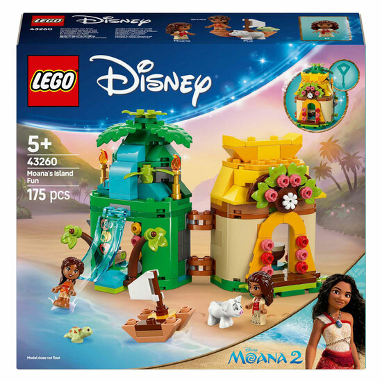LEGO Disney Prinses 43260 Vaiana's Speeleiland