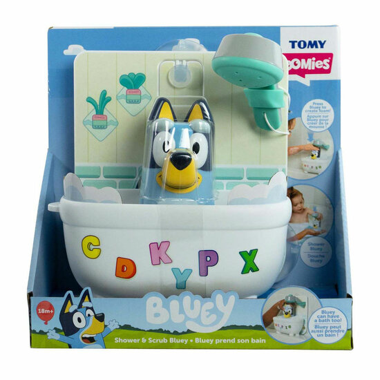 Bluey Shower &amp; Scrub Bluey