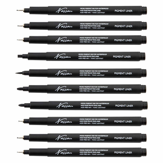 Nassau Fineliners Set - 10st.
