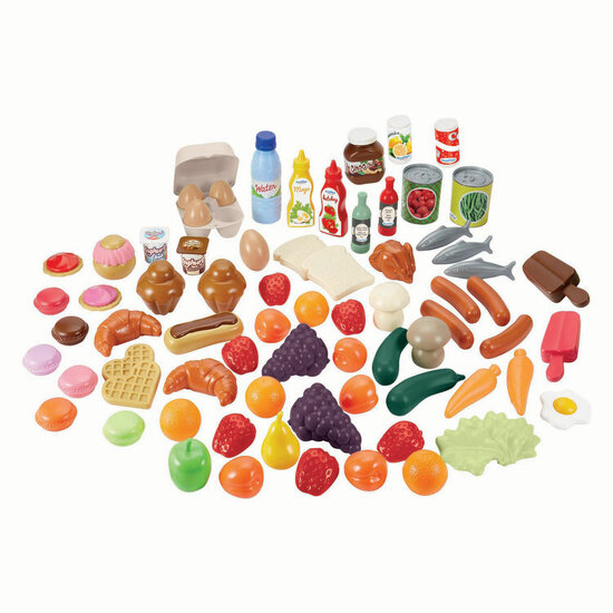 Ecoiffier Speelgoed Eten - 75dlg.