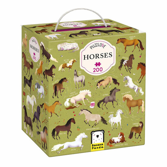 Banana Panda - Puzzlove Paarden - 200st.