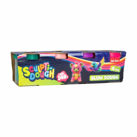 Sculptidough Kleiset Roze/Paars- 4x140gr.