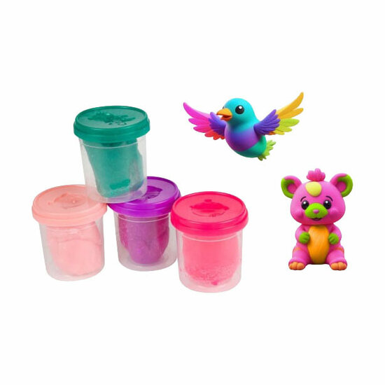 Sculptidough Kleiset Roze/Paars- 4x140gr.