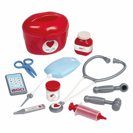 Ecoiffier Medische Trolley - 12dlg.