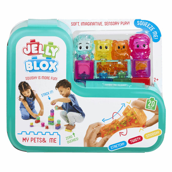 Jelly Blox - Mijn Huisdieren en Ik - 20dlg.