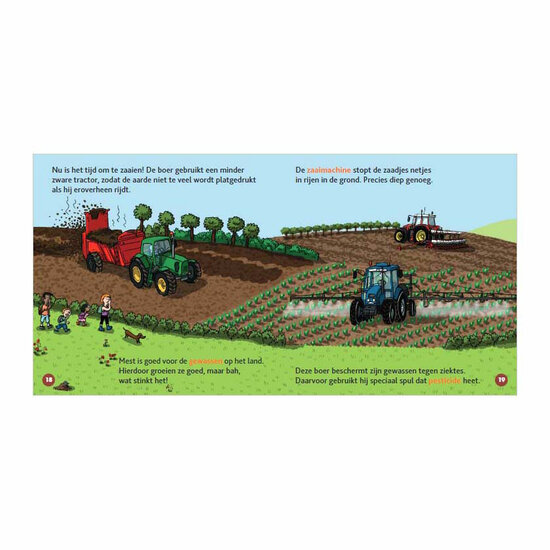 Tractors Kinderboek
