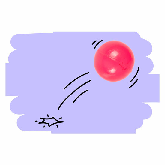 Stuiterballen in Neon Kleur - 100st.
