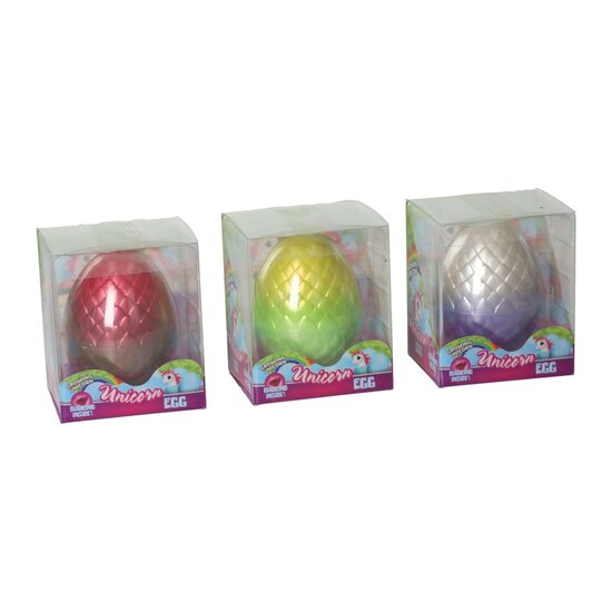 Eenhoorn Ei met Groeiende Eenhoorn en Diamand - 8cm