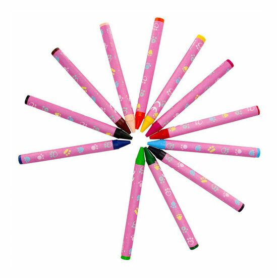 Waskrijt Gabby's Poppenhuis, 12 Kleuren