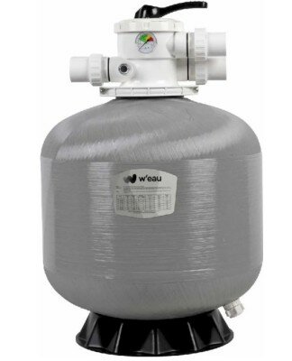 Glasvezelversterkt zandfilter 4m&sup3; topmount W'eau V-350 polyester