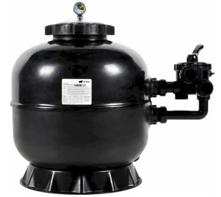 Zandfilter polyester side mount 10m&sup3; W'eau SPO-500 50mm aansluiting