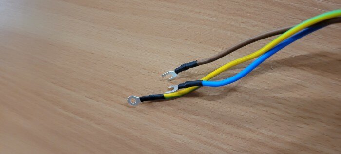 RCD stekker met aardlekbeveiliging 2,2kW, 210 cm kabel