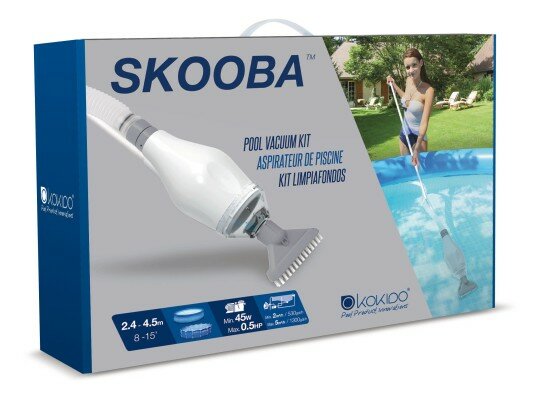 Zwembadstofzuiger opblaasbaar zwembad 244-457 cm Kokido Skooba