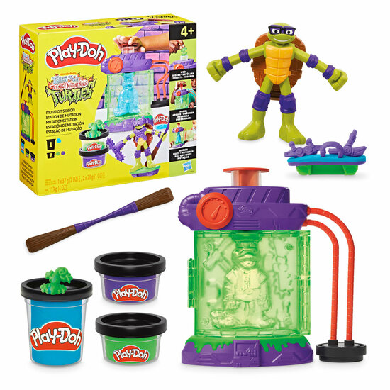 Play-Doh Teenage Mutant Ninja Turtles Mutation Station - 2 Kleipojtes