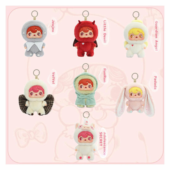 Poukapouka Mood Bubbles Pluche Figuur