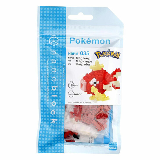 Nanoblock Bouwset Pok&eacute;mon Magikarp - 130st.
