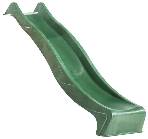 Glijbaan reX met golf 240 cm &ndash; H1200 Groen