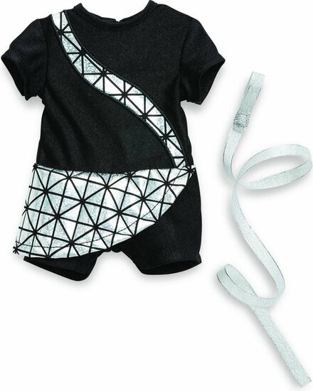 Poppenkleding skater outfit met lint voor 36 cm poppen Corolle