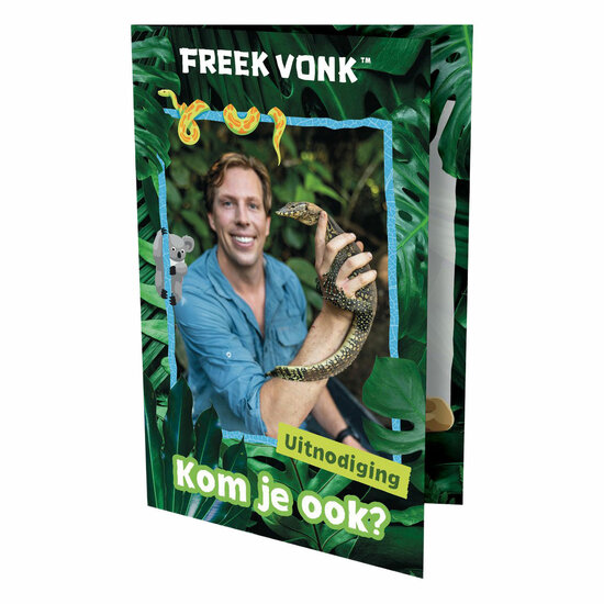 Uitnodigingen Freek Vonk 6 stuks