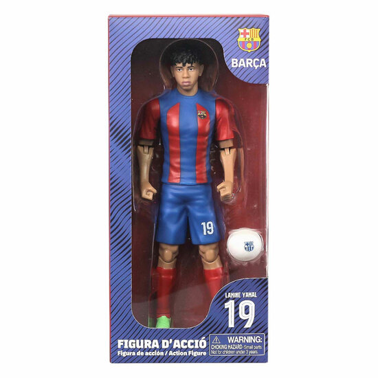 Voetbalfiguur FC Barcelona Lamine Yamal, 20cm
