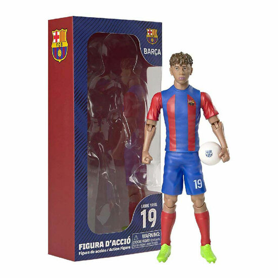 Voetbalfiguur FC Barcelona Lamine Yamal, 20cm