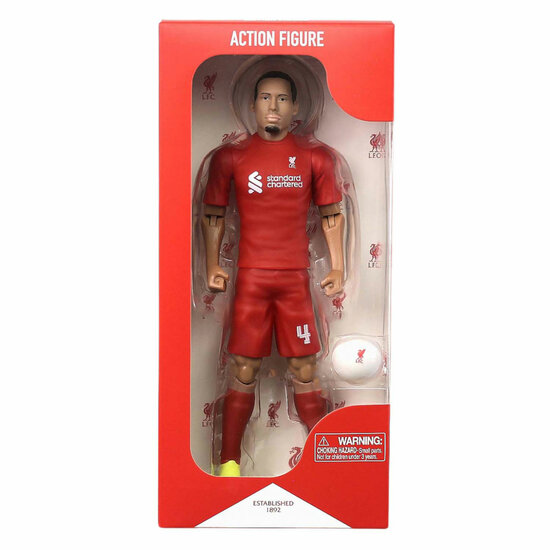 Voetbalfiguur Liverpool Virgil Van Dijk, 20cm