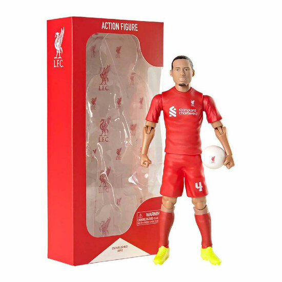 Voetbalfiguur Liverpool Virgil Van Dijk, 20cm