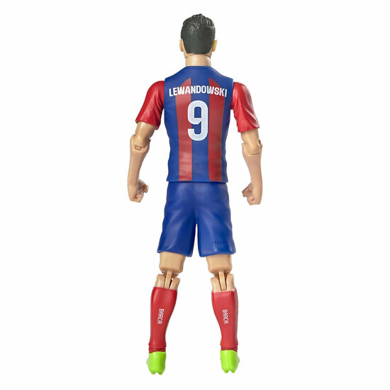Voetbalfiguur FC Barcelona Robert Lewandowski, 20cm
