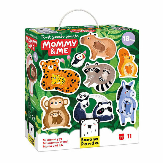 Banana Panda - First Jumbo Puzzel Mama &amp; Ik